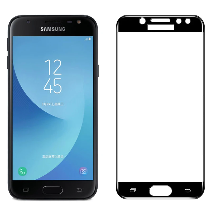 5D Curved Tempered Glass For SAMSUNG Galaxy J4 J6 Plus 2018 J330 J530 J730 2017 J5 J7 Prime 2 Full Glue Screen Protector | Мобильные
