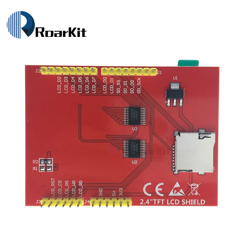 ЖК-модуль TFT 2,4 дюймов TFT ЖК-экран для Arduino UNO R3 плата и поддержка mega 2560 с gif стилусом