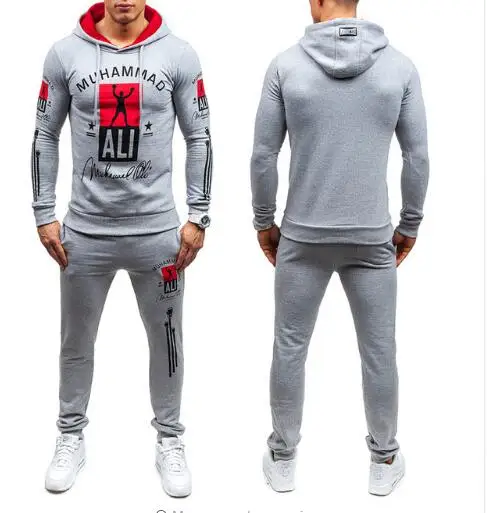 6201 light gray Осенние мужские камуфляжные толстовки, весенние толстовки, спортивные костюмы, мужские повседневные костюмы, мужские толстовки+ штаны - Цвет: 6201 light gray