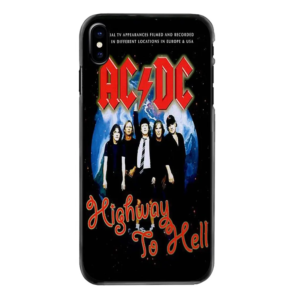 Для Samsung Galaxy A3 A5 A7 A8 J1 J2 J3 J5 J7 Prime 2015 2016 2017 крышка мобильного телефона Rock Band Highway to Hell