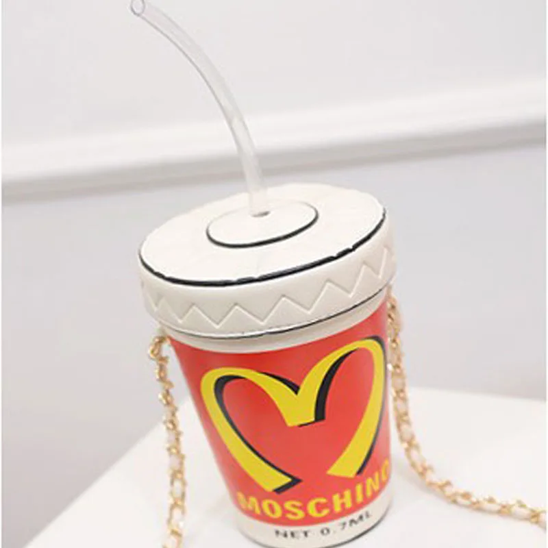 Женская сумка, новинка, mcdonald's, сумка на цепочке, свежая индивидуальность, мобильный телефон, кошелек, сумка через плечо, роскошный дизайн - Цвет: Beiye