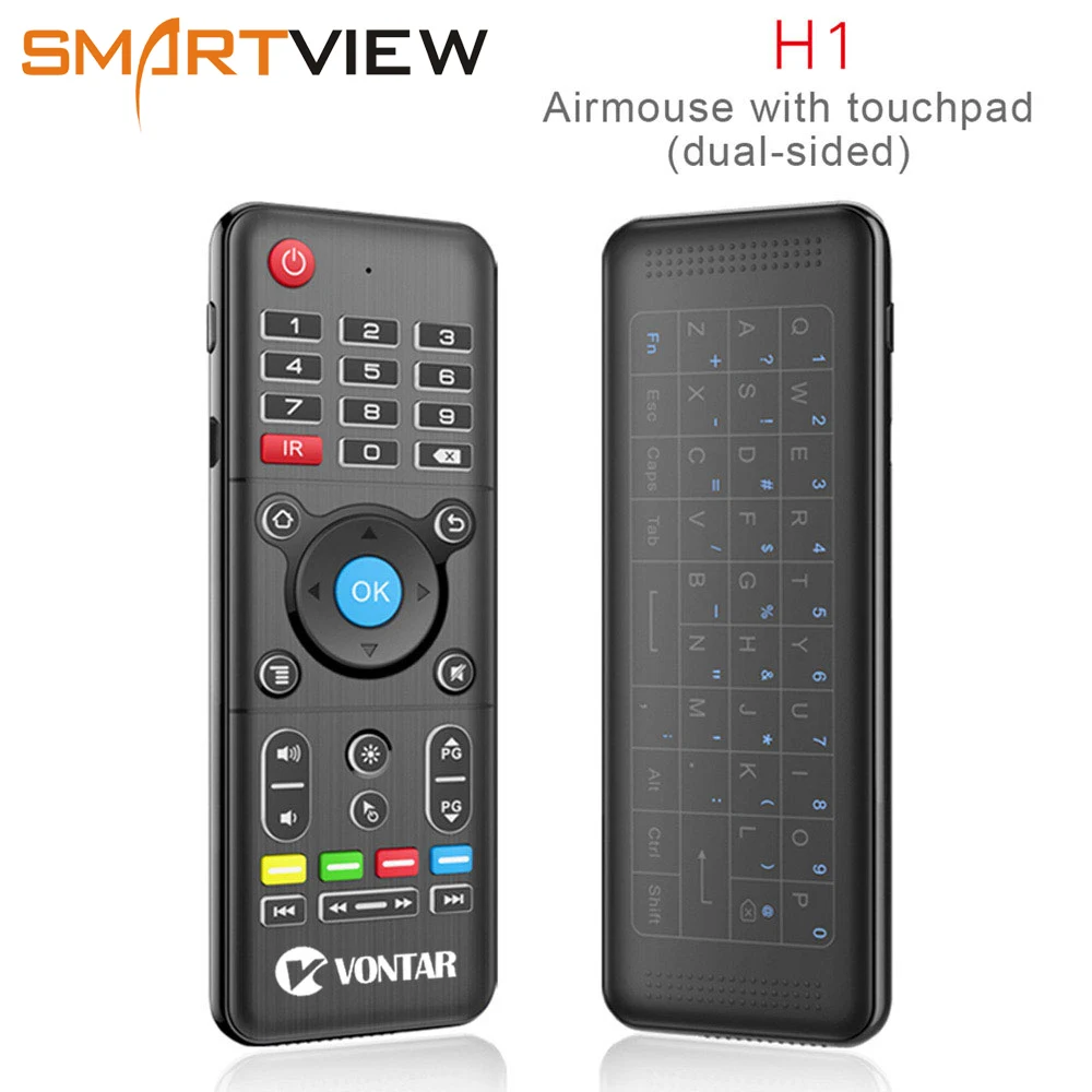 2 4 ГГц H1 Air mouse Беспроводной мини клавиатура дистанционного Управление