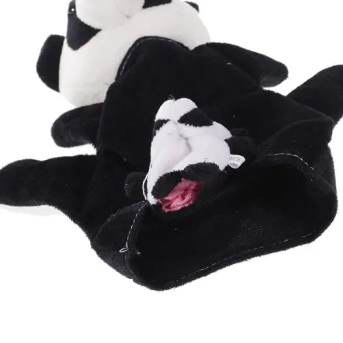 Ватт панда черно-белый Пальчиковый кукольный и ручной | Игрушки хобби