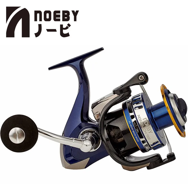 Рыболовные катушки NOEBY 10 + 1BB 4 9: 1 спиннинговая катушка 6000/7000 серии рыболовные