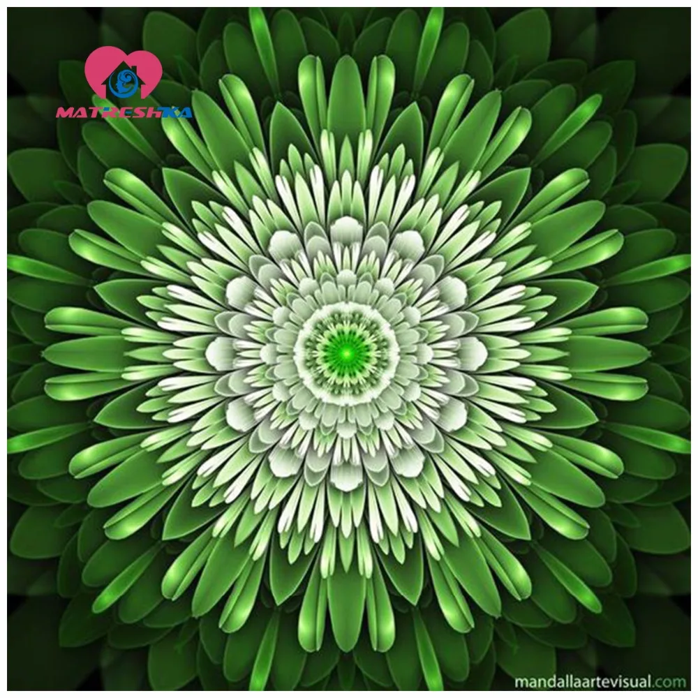 Mandala Diamond embroidery 5d diamond painting full drill mosaic handicraft Pictures crystals pictures diy kits | Дом и сад