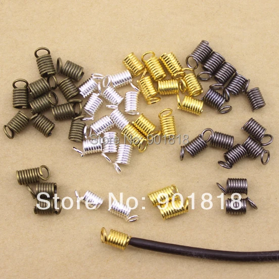 200 шт. концевые застежки XINYAO F748C для кожаного шнура 3 мм|3mm leather cord|leather cordconnectors for