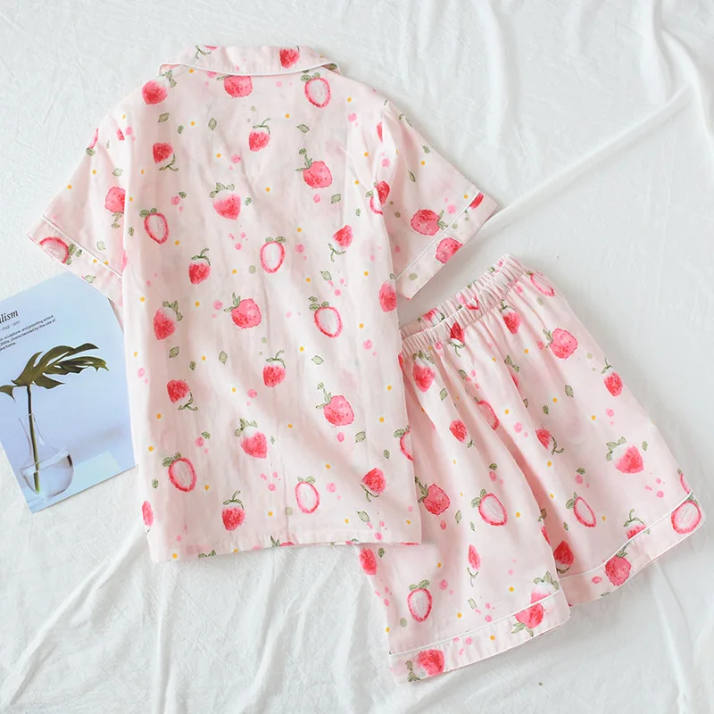 Лето 2019 новинка Пижама для сна женщин пижама ночной костюм женский хлопковый