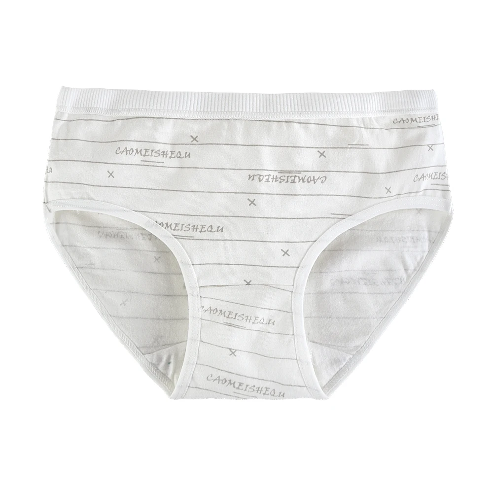 4 шт./лот Хлопковое нижнее белье для девочек Детские трусы-боксеры Трусы От 9 до 20