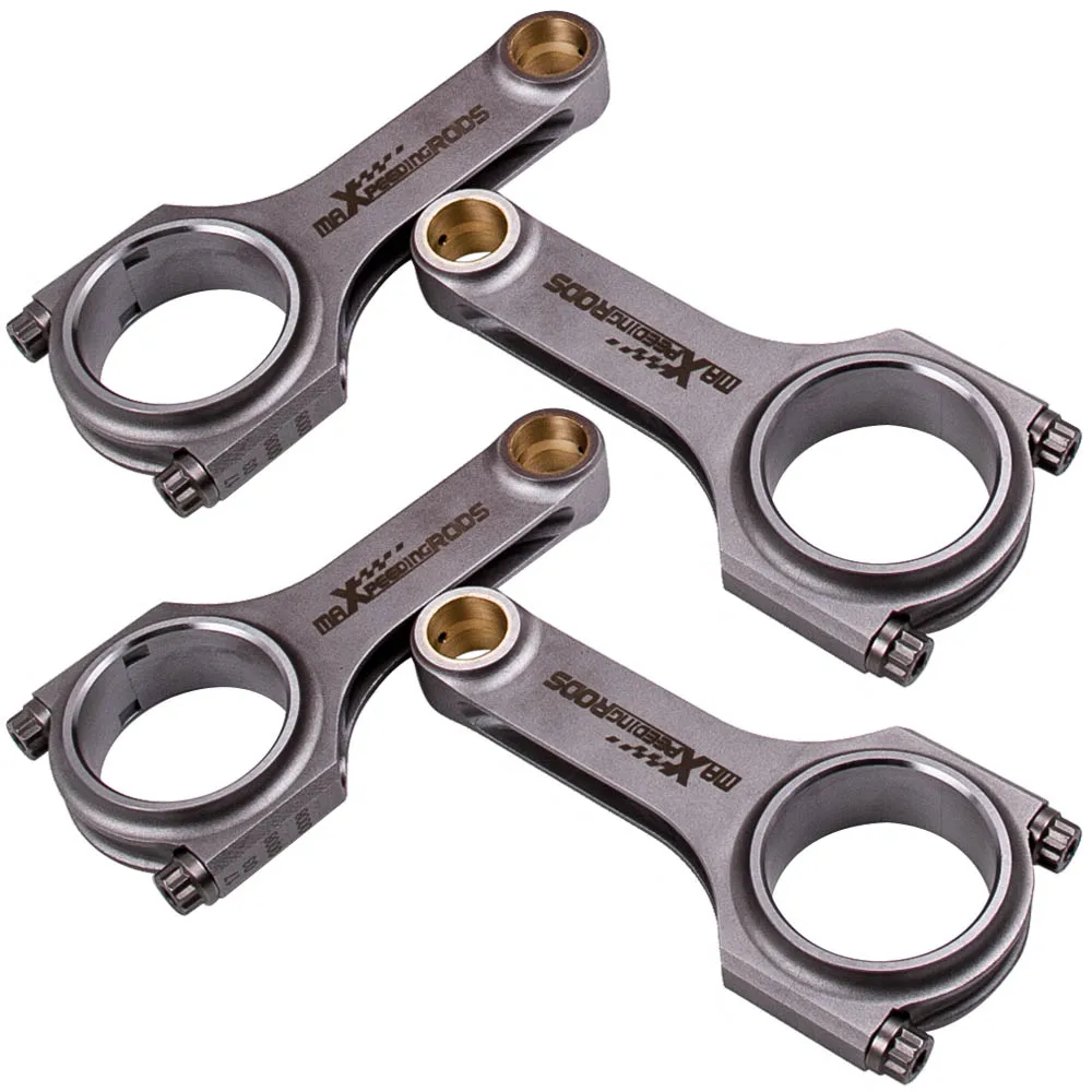 

H-beam Connecting Rods fit For Peugeot 206 2.0 S16 Super 1600 TU5JP4 139mm 4pcs