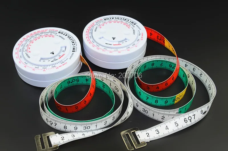Круглая измерительная лента BMI caculator для тела 50 шт./лот!|tape kapton|tape samsungtape stretching |