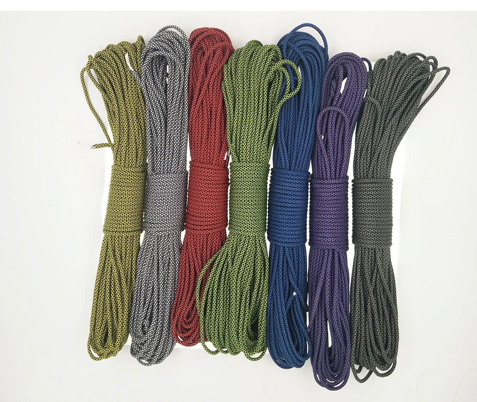 YOUGLE Paracord 550lb парашютный шнур шнурок с переплетенными веревками тип браслета III 100 футов оборудование для выживания кемпинга 172-178