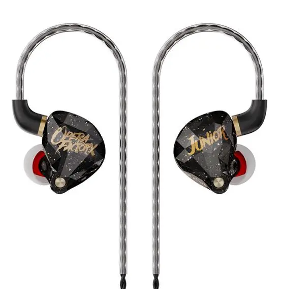 Динамические наушники OS1 с монитором Hi Fi DJ вкладыши со съемным кабелем разъем