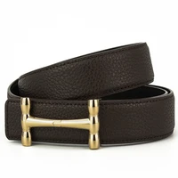 mens h casual leather belt mens new type belt men split leather