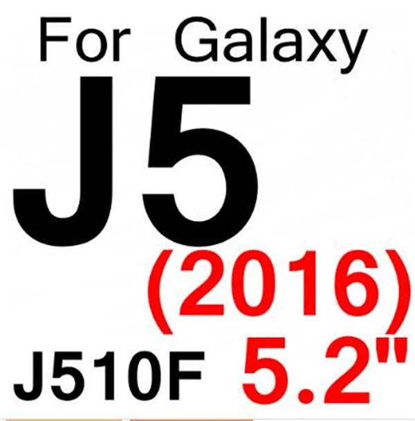 2 предмета закаленное Стекло для samsung Galaxy J1 J3 J5 J7 A3 A5 J2 Prime Mini J120 J320 J510 Экран протектор Защитный чехол - Цвет: j5 2016 j510
