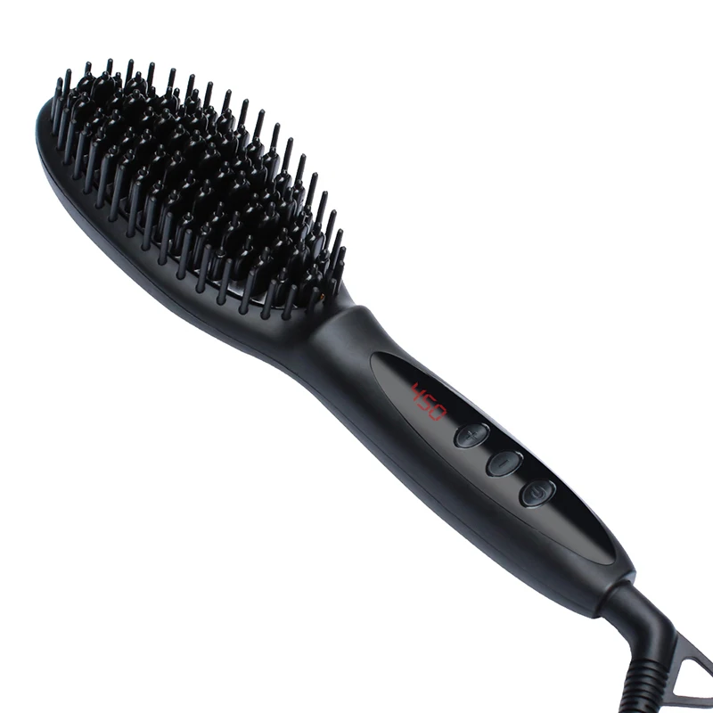 Электрическая расческа-выпрямитель для Для мужчин с ЖК-дисплей Дисплей Керамика
