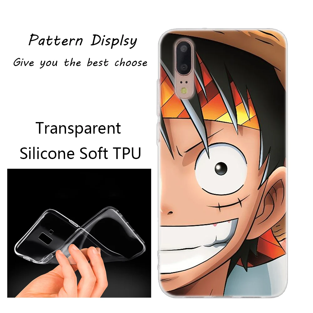 009 Популярный силиконовый чехол с обезьянкой D Luffy для huawei P30 P20 P10 P9 P8 Lite P30 P20 Pro Mini P Smart Plus - Цвет: 009