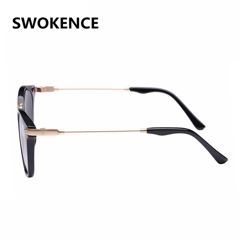 SWOKENCE по рецепту-1,0-1,5-2,0-2,5-3,0-3,5-4,0 готовой близорукость очки Для мужчин Для женщин близорукие очки оптика очки F152