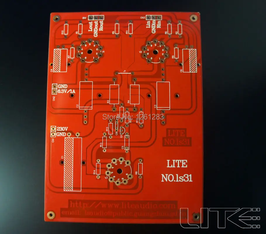 LITE LS31 плата юсилителя пустая для усиления трубки 5842 | Электроника