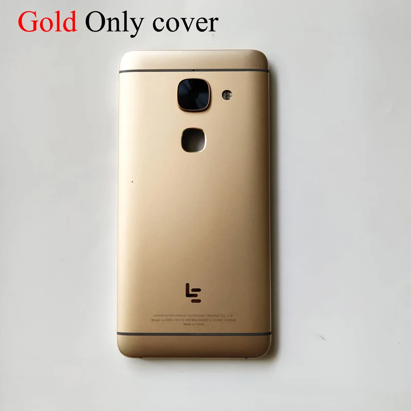 Для Letv LeEco Le Max 2 Max2 X820 X821 X822 X823 X829 задняя крышка батарейного отсека, корпус, чехол, запчасти для заднего стекла - Цвет: Gold Battery Cover