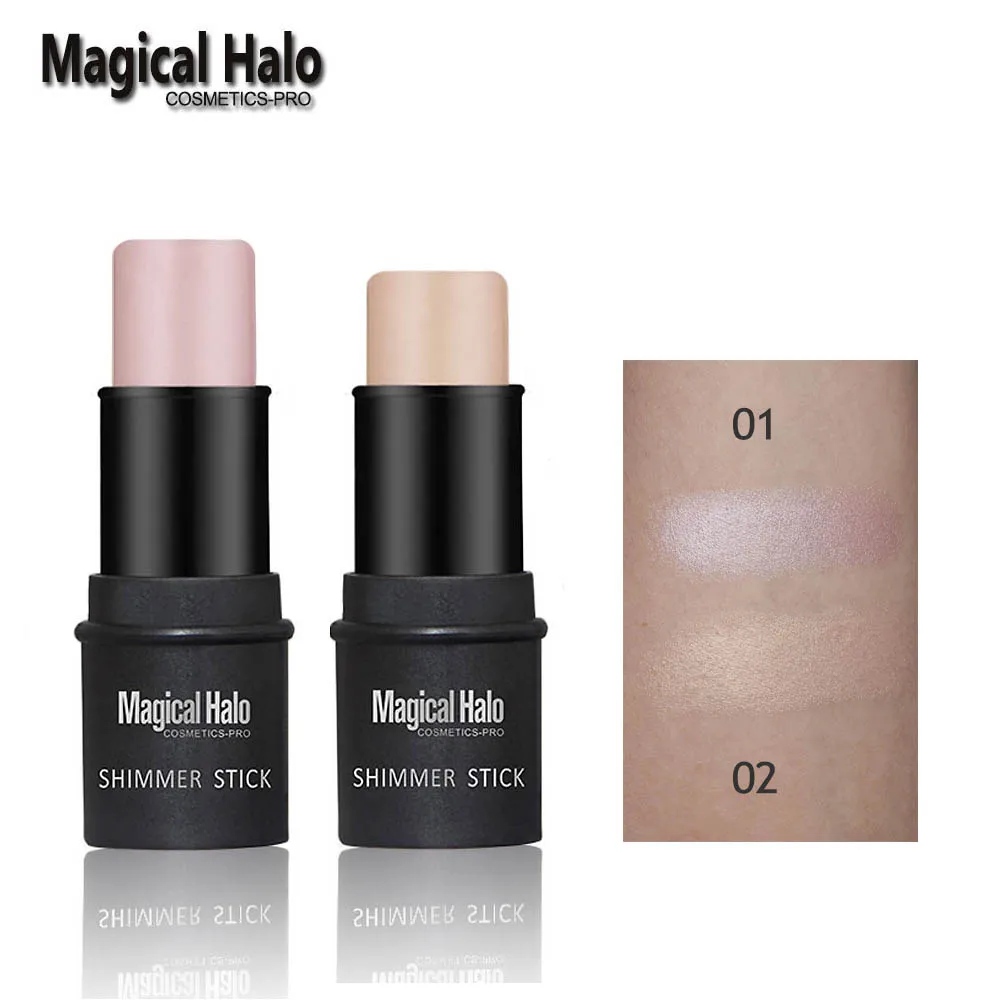Волшебный Halo Макияж для лица хайлайтер Stick Shimmer маскирующий крем Контурный