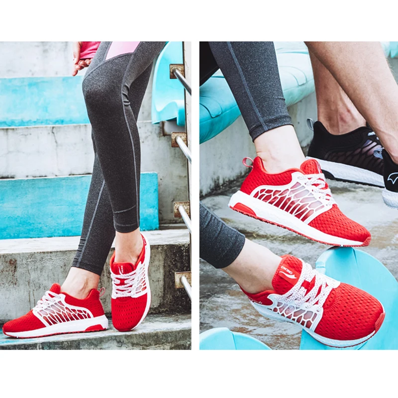 ONEMIX Men Running Shoes Breathable Mesh Women Sports Shoes Lightweight Comfortable Wear-Resisting Walking Sneakers Size 3.5-11