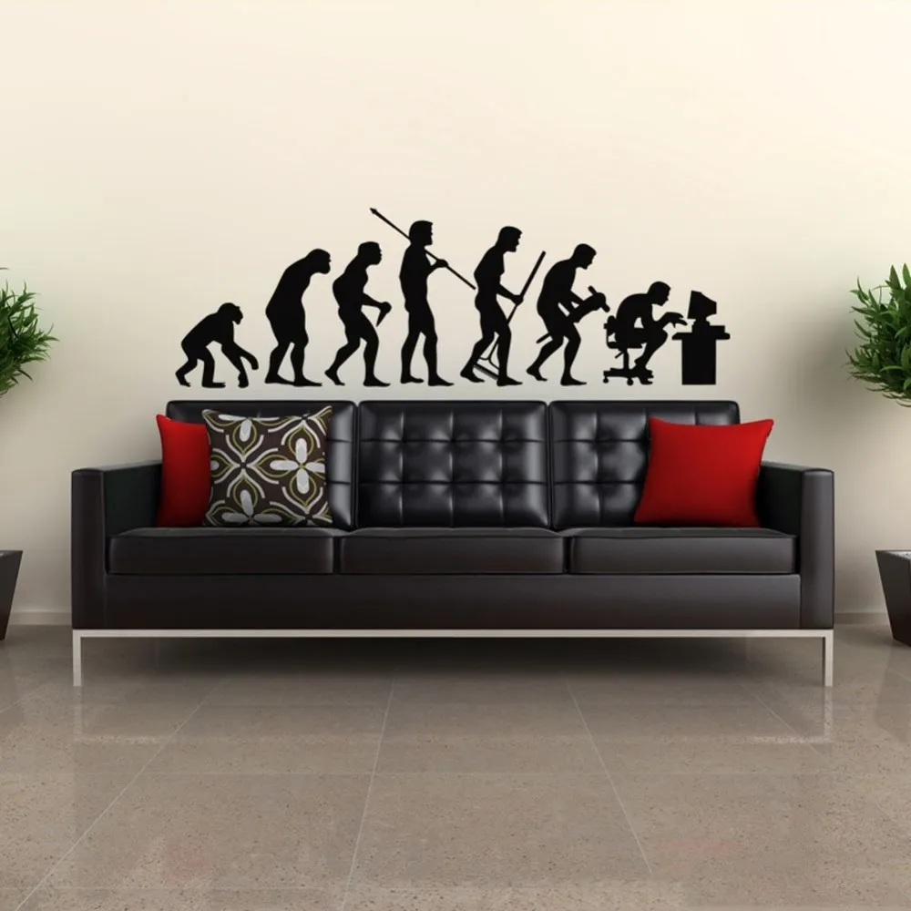 Новый дизайн бесплатная доставка компьютерный программист Офисная Наклейка на