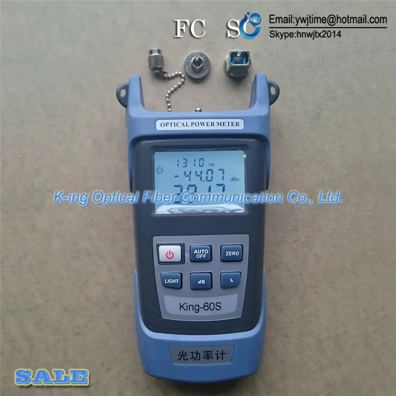 KING 60SB волоконно оптический измеритель мощности КПМ 50 ~ + 20dbm|optical power|optical power meterfiber