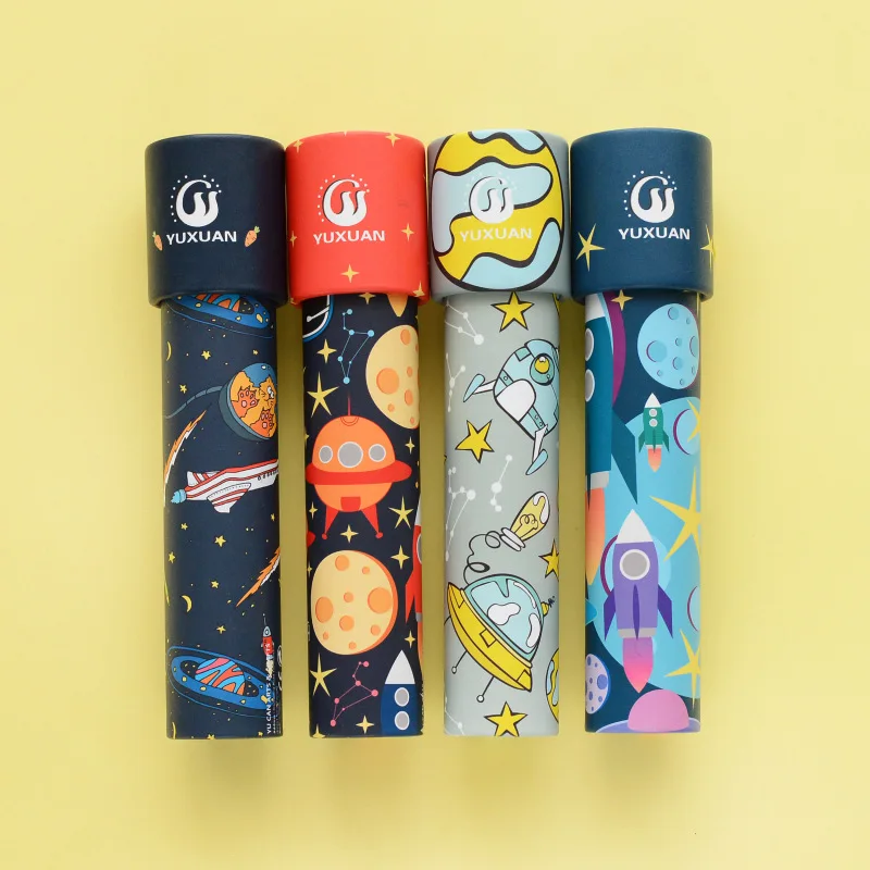 Мультяшный 3D Калейдоскоп необычный красочный мир волшебный малыш сенсорные