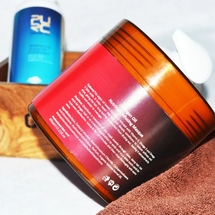 Для вьющихся и сухих волос глубокое питание Марокко Золотое аргановое масло один