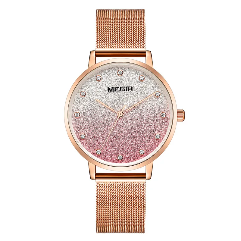 Light Luxury Girl Fashion Crystal Stainless Steel Analog Quartz Wrist Watch Bracelet 2020 New Women Metal Strap Wristwatch Clock | Наручные