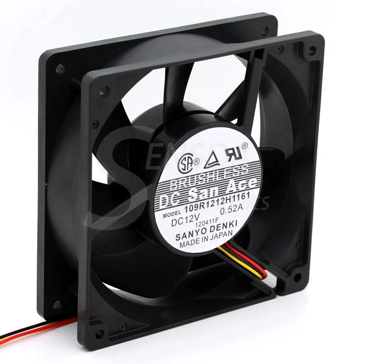 Чехол для процессора Sanyo 109R1212H1161 12 см 120 мм 12038 DC В А|cpu fan socket am2|fan cpu intelcpu cooling |