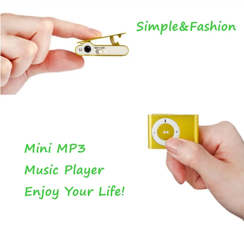 MP3 Красочный мини Mp3 музыкальный плеер Micro TF слот для карт USB S порт с 2 ГБ/4 ГБ