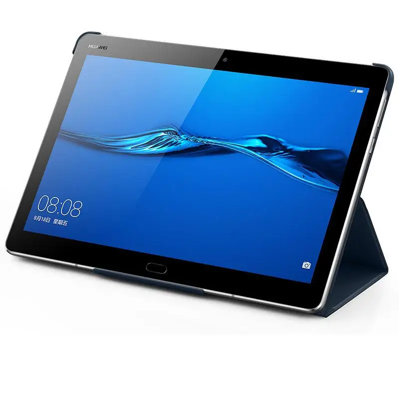 Флип-чехол для huawei Mediapad M3 Lite, 10 дюймов, кожаный чехол с функцией сна/пробуждения, подставка, полная защита, чехол для планшета