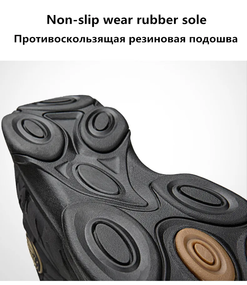 Men Waterproof Ankle Boots Winter Warm Plush Snow Boots Men Outdoor sneaker Work Boots Male Rubber Winter Men's boots Size 46