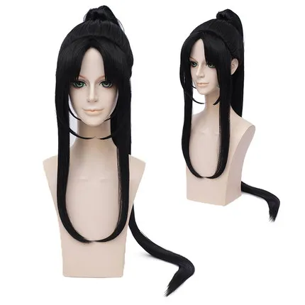 wig Eraspooky Mo Dao Zu Shi Косплей Цзинь Лин Грандмастер демонического культивирования костюм для мужчин аниме Золотой наряд парик Обувь Одежда - Цвет: wig