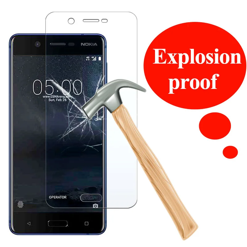 Защитное стекло для Nokia 8 6 5 3 2 Защита экрана Tremp закаленное Noka Nokia2 Nokia3 Nokia5 Nokia6 Noka8 Cam