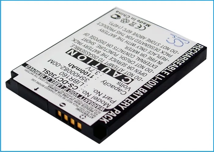 Аккумулятор Cameron Sino 1100 мАч LIBR160 для HTC/DOPOD S630 S710 S711 S730 VOX Wings 100 C500 C730 C730W Orange SPV E650|cameron