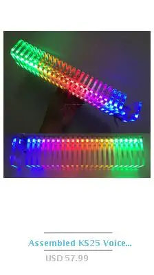 2*13 светодиодный USB Мини Голосовое управление аудио USB музыкальный спектр Вспышка индикатор уровня громкости светодиодный дисплей Чувствительность Регулируемая