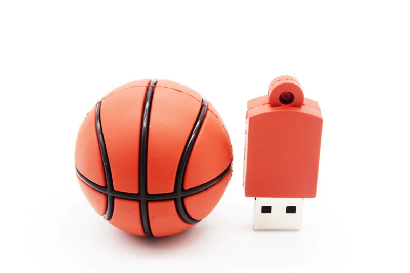 POWERONE спортивный мяч usb флеш-накопитель 64 ГБ 16 ГБ 32 ГБ карта памяти Баскетбол Флешка футбол Флешка теннис usb диск USB 2,0