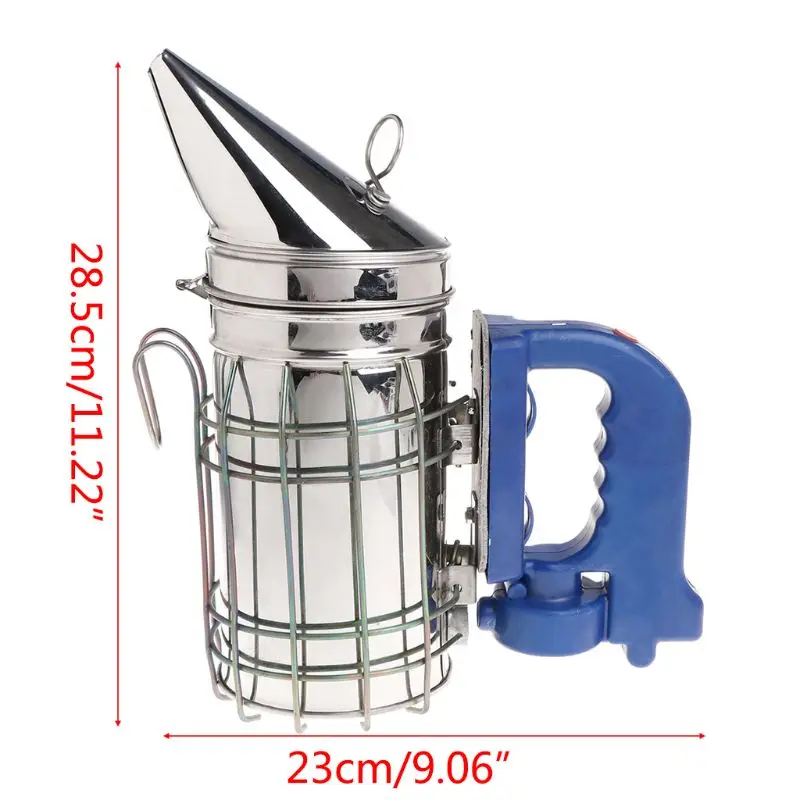 

Electric Beekeeping Smoker Manual Bee Farm Beekeeper Tool Equipment Smoke Garden Mites Treatment Supplies USB Rechargeable