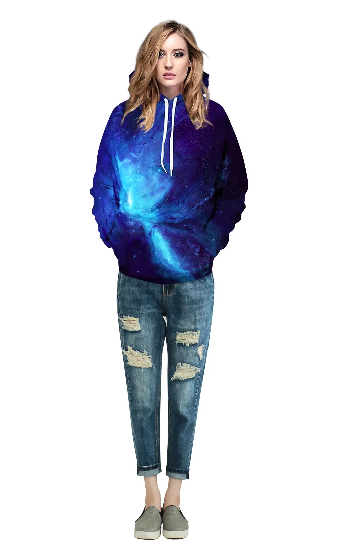 spring New Style Men 3d Sweatshirts Print Space Time Tunnel Thin Hooded Hoodies Unisex Trackuist Tops Couple Pullovers | Мужская одежда