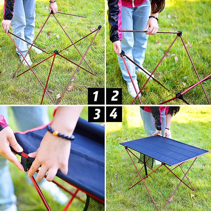 Складной складной столик для кемпинга 2 размера профессиональный стол пикника и
