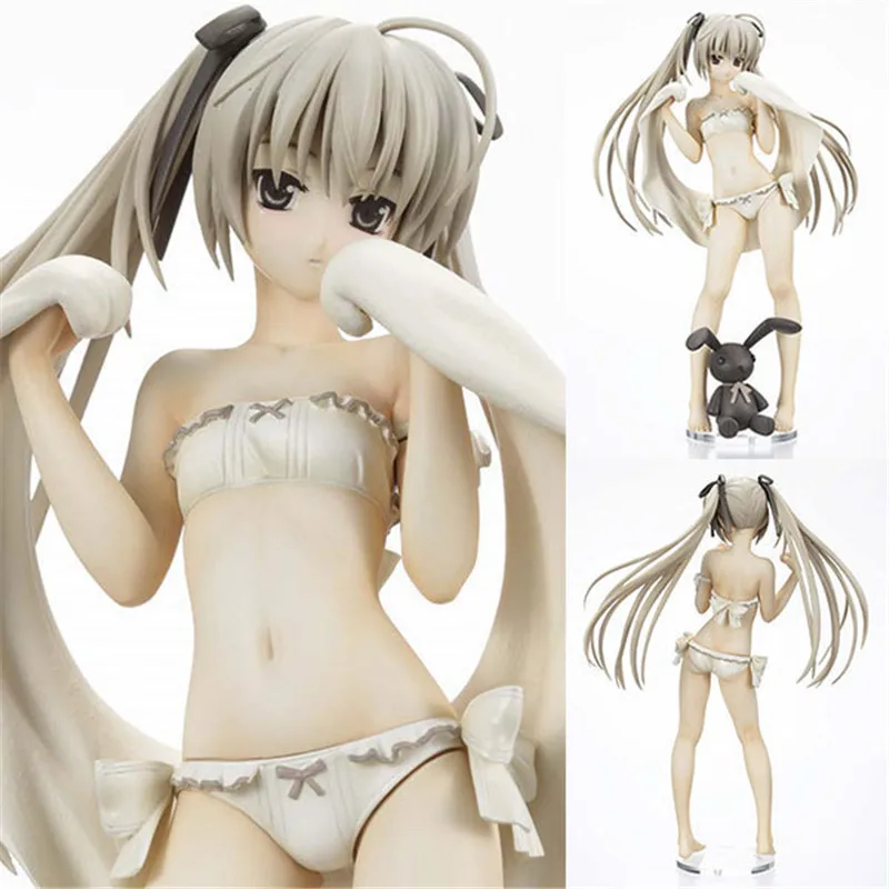 Японские фигурки аниме 19 см Yosuga no Sora Kasugano в бикини сексуальная девушка ПВХ