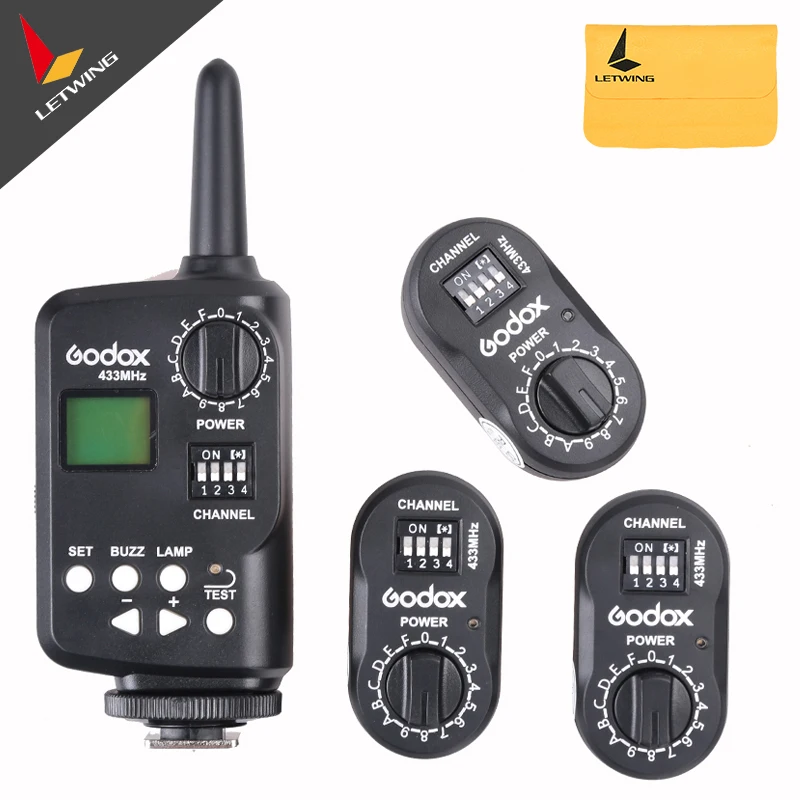 Беспроводной триггер контроллера питания Godox FT 16 + 3 приемника для AD360 QT QS GT|receiving