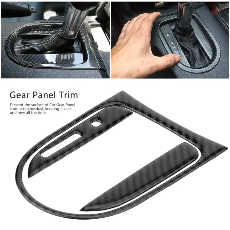 Лидер продаж 3 шт. наклейки из углеродного волокна для автомобиля внутренняя