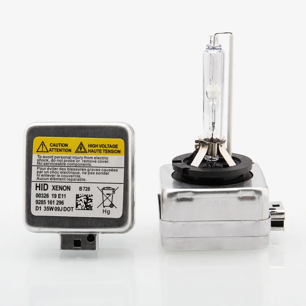 2 шт. 35 Вт HID ксеноновая лампа D1S D2S супер яркая Автомобильная фара 6000 К 12 В