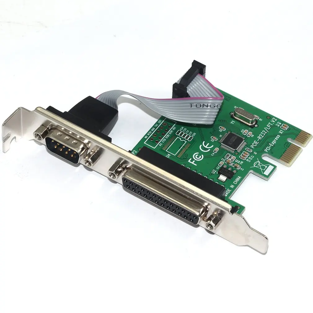 Многоцелевой принтер Pci E карта управления налогом Lpt/Rs2321 струна 1 параллельный