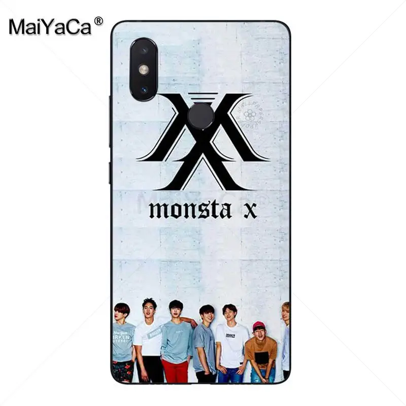 MaiYaCa Monsta X Band Amazing Новое поступление чехол для телефона xiaomi mi 8 se 6 note2 note3 redmi 5 plus note4 |