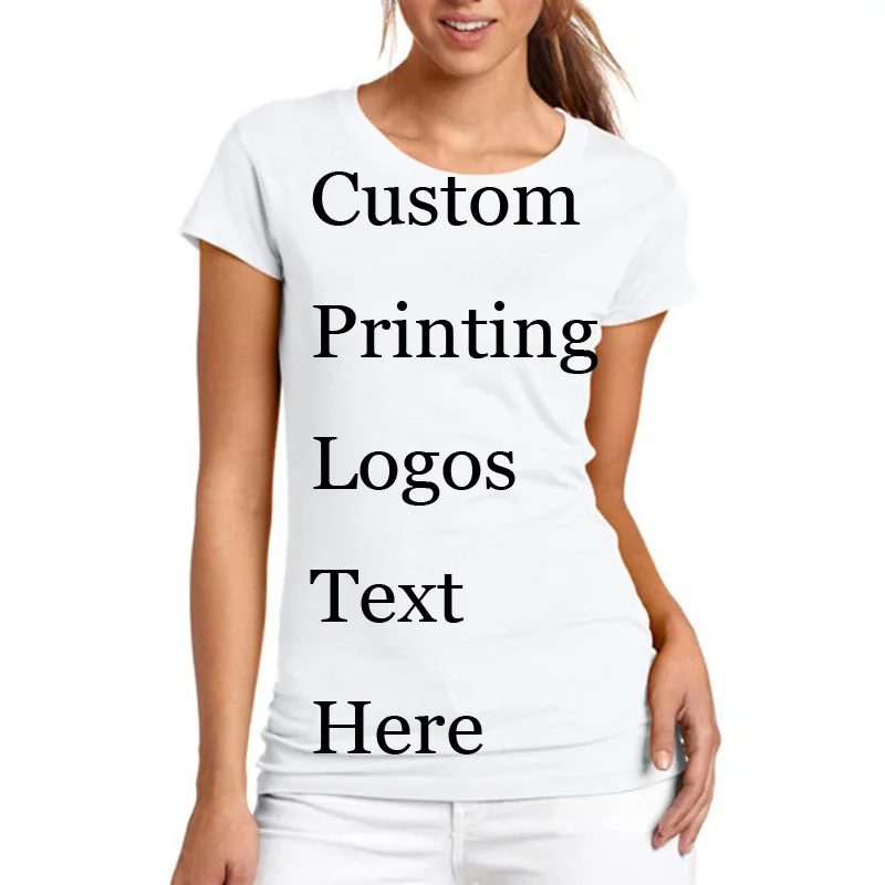 Женские футболки с логотипом на заказ вышивка шелковая трафаретная печать