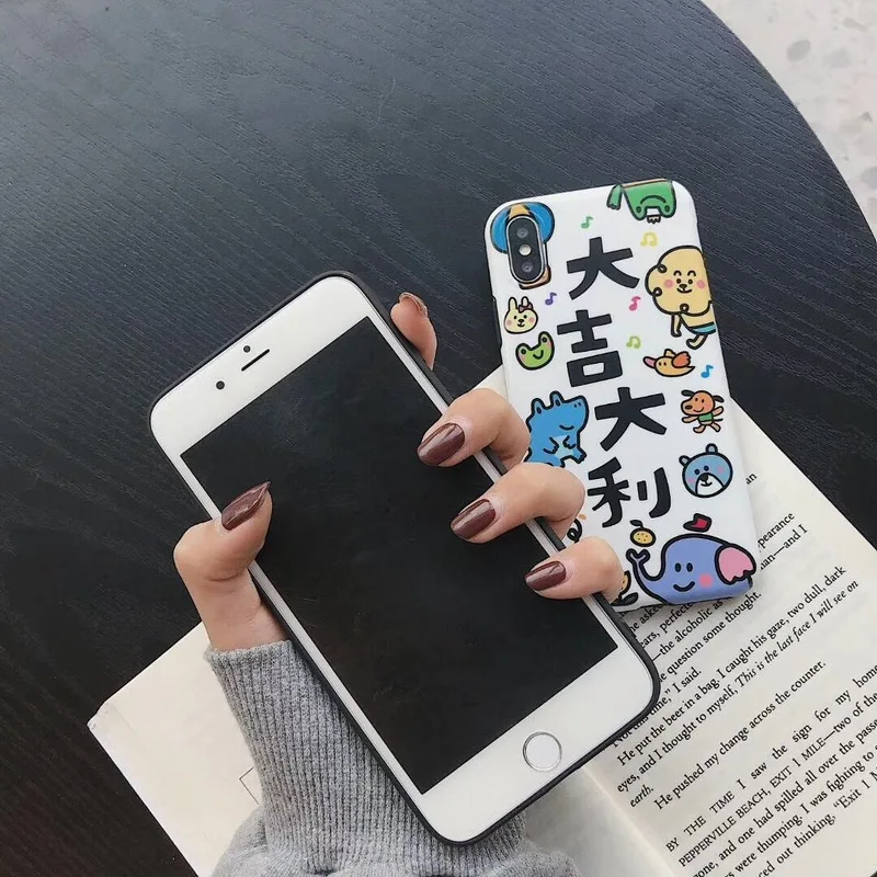 Daji Dali AppleXS Max/XR для мобильного телефона чехол IPhone8plus/7 p/6s анти осенние женские